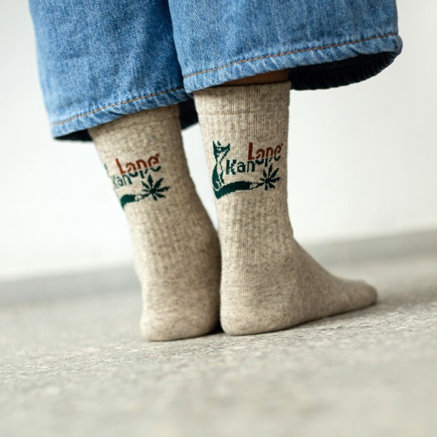 Hemp socks (natural color)