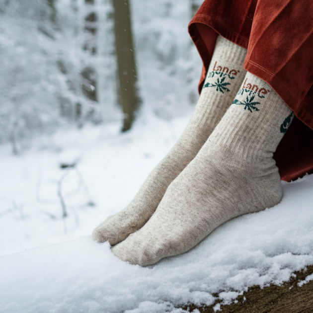 Hemp socks (natural color)
